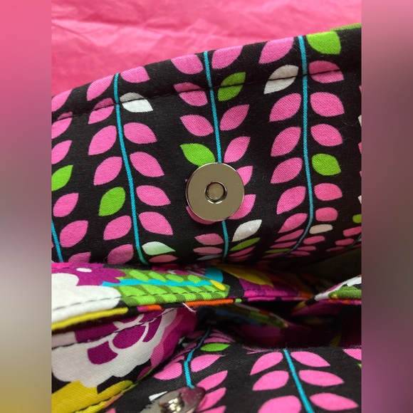 Vera Bradley Laura VaVa Bloom, Tote, Shoulder Bag, Pink, Bonus Water Bottle, NWT - Picture 10 of 12